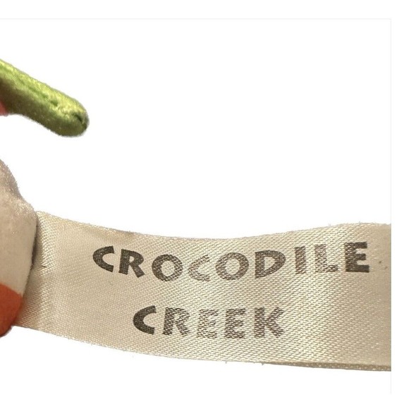 Vintage ELMER -Patchwork Elephant -Toy RATTLE -David McKee -Crocodile Creek 1996 - Picture 5 of 11